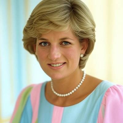 Lady Diana vygenerovaná v Grok 2 image přes OctoDeep