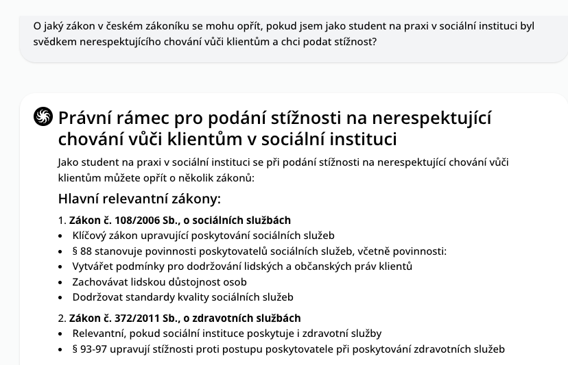 AI chat v aplikaci Octodeep.