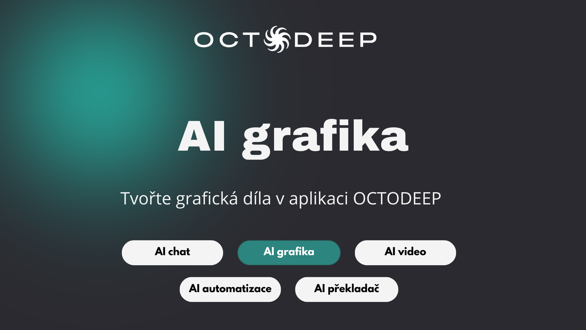 Tvořte grafická díla v aplikaci octodeep.