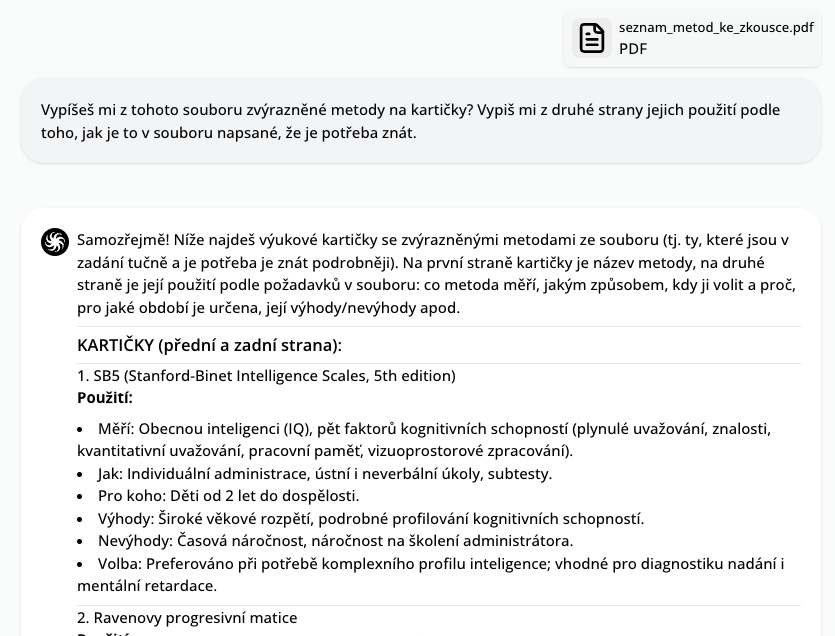 Tvorba výukových kartiček za pomoci Octodeep.