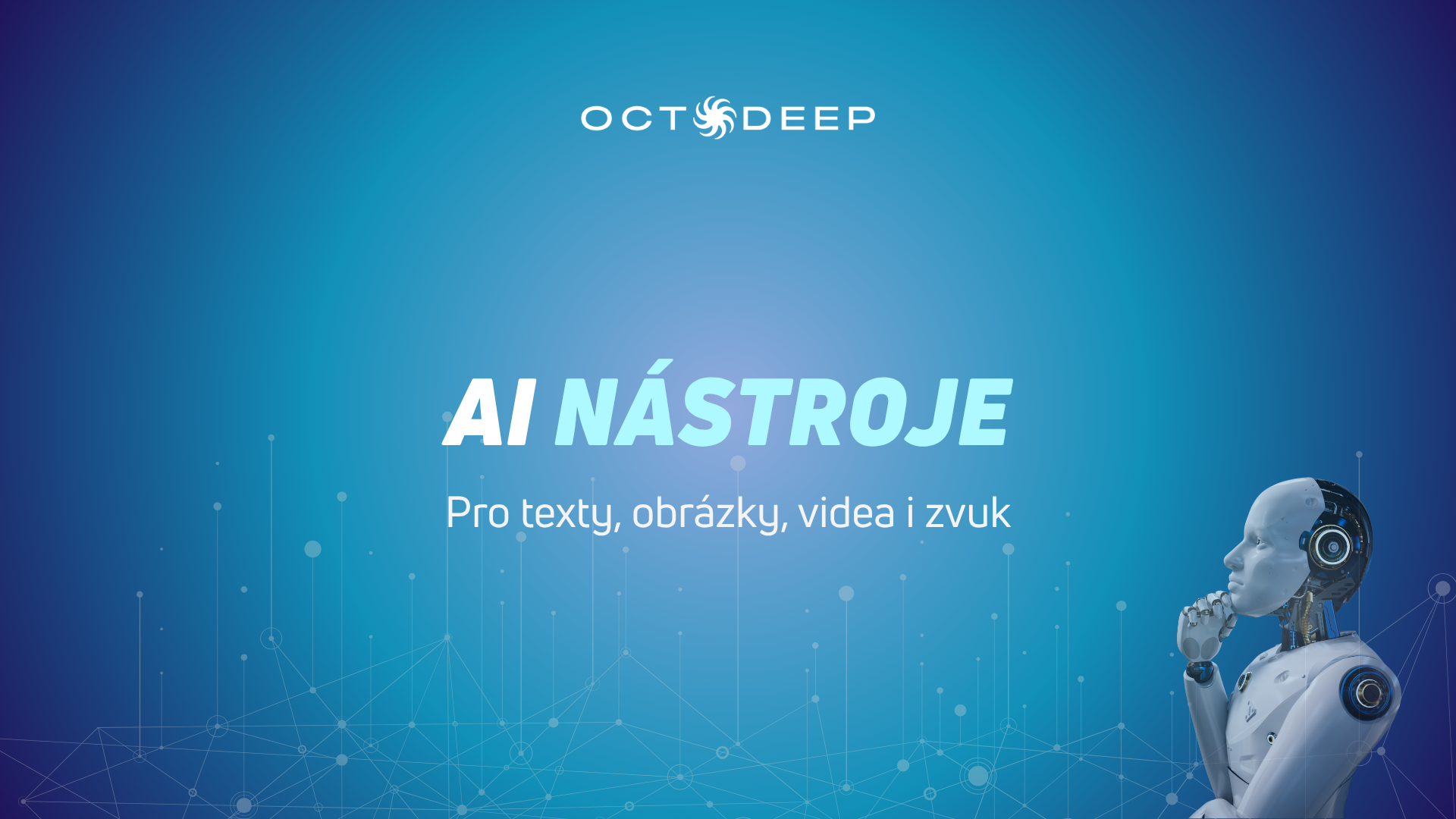AI nástroje pro texty, videa i zvuk