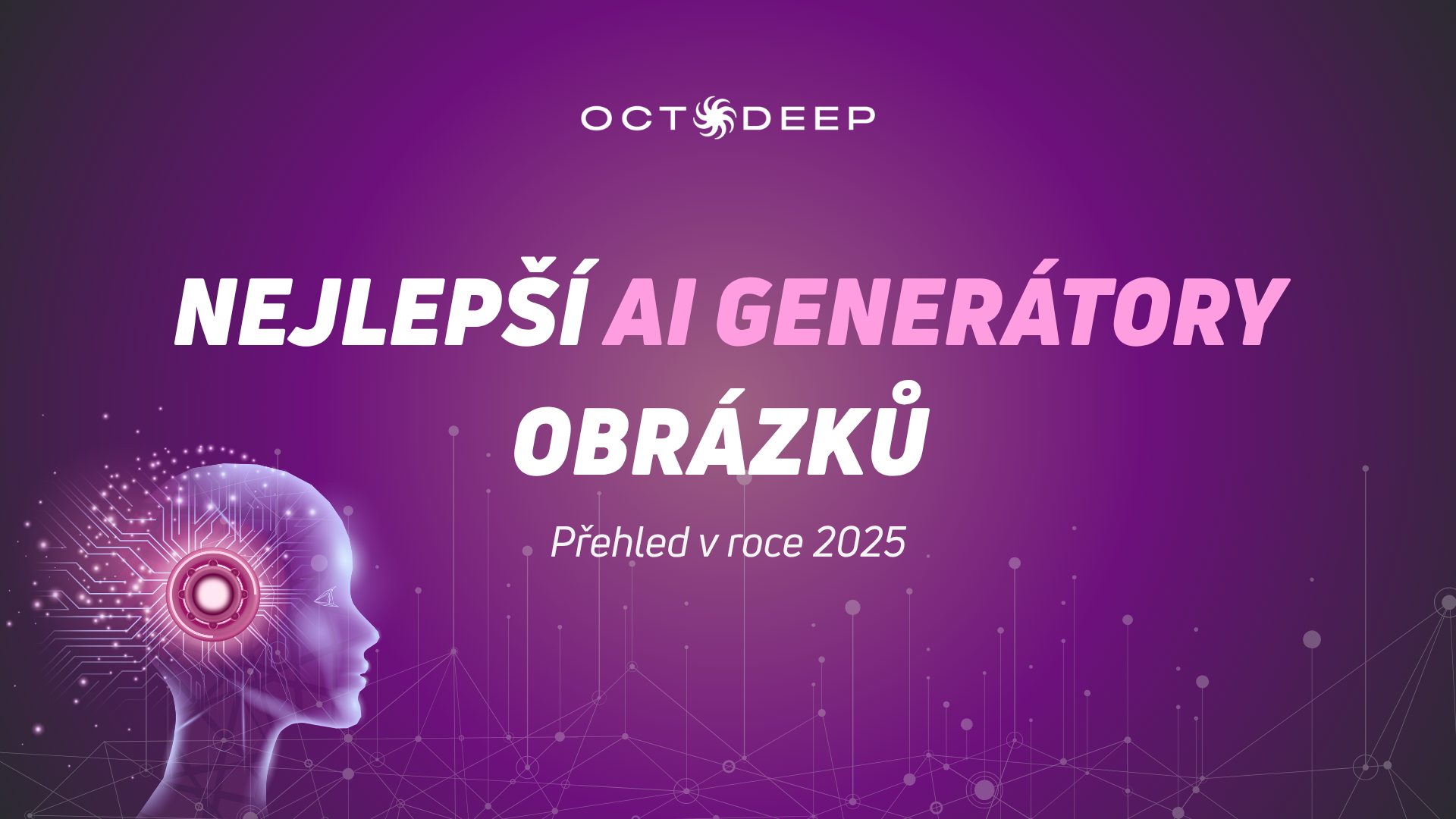 Přehled nejlepších AI generátorů obrázků v roce 2025
