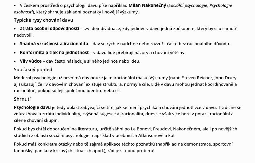 Jak vyzrát na prompty pro Chat GPT?: ukázka použití promptu se specifikováním rolí