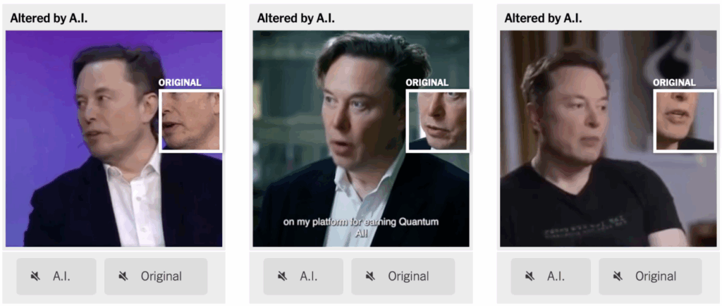 Deepfake Elon Musk