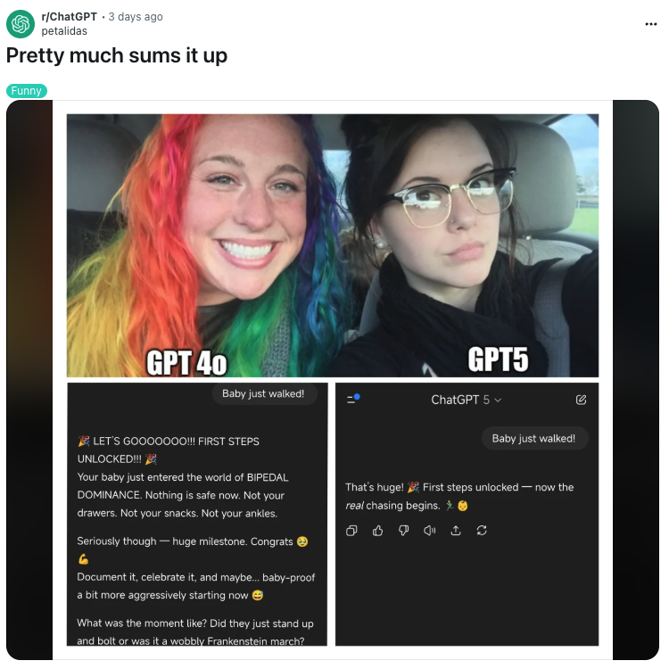 ChatGPT-5 meme
